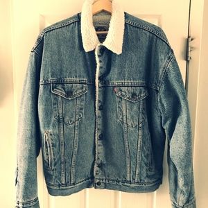 Original Vintage Levis Denim Trucker Jean Jacket